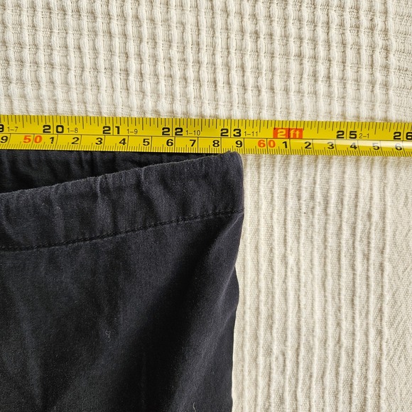 Lagenlook Boho Black 100% Cotton Lightweight Patiala Harem Pants Womens 2XL - Picture 8 of 12